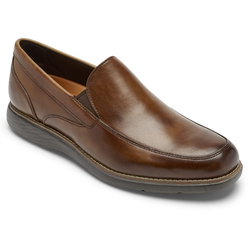 Mocassins Rockport Homem Marrom - Garett Venetian - 64395ORKC